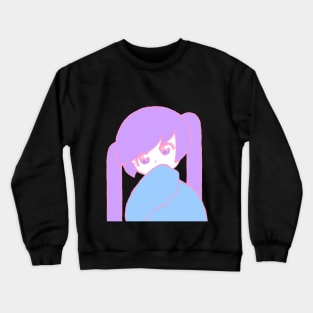 Anime Pastel Girl Crewneck Sweatshirt